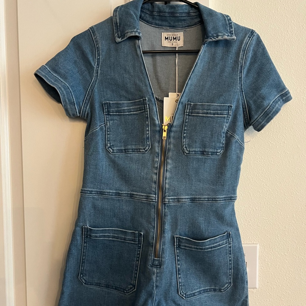 Show me you MuMu ranch romper size small